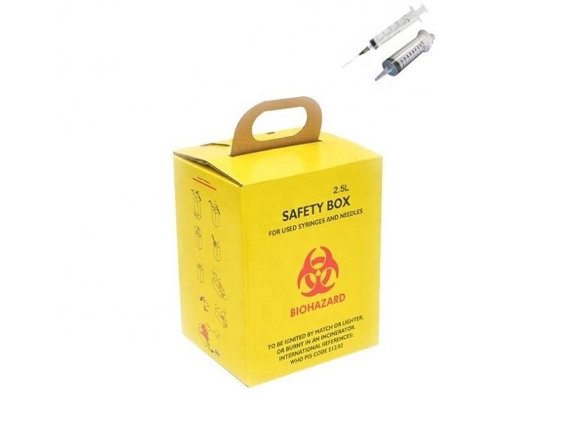 harga safety box jarum suntik